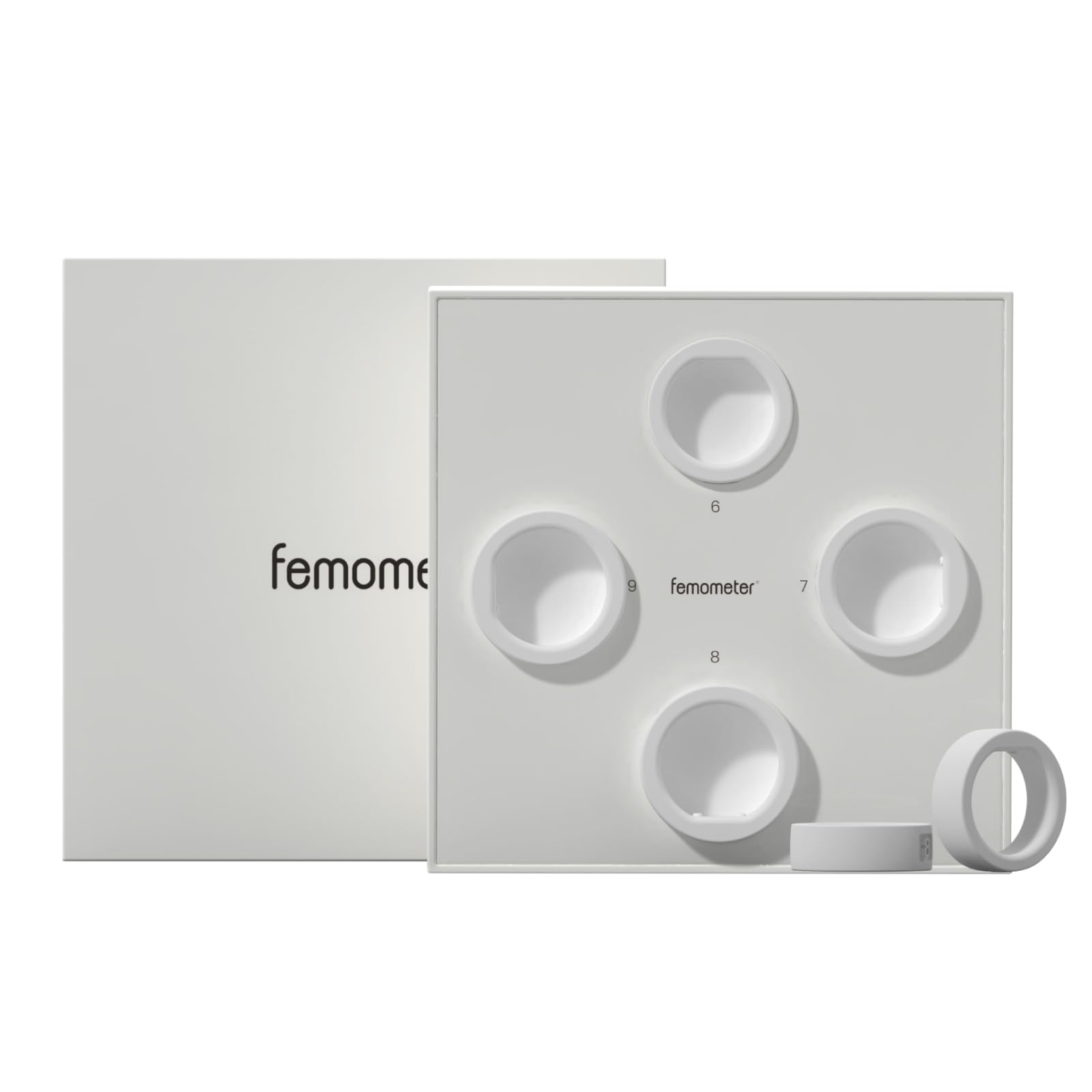 femometer Smart Ring Sizing Kit - Size First Before You Buy - Sizes 6 to 9 - Choose