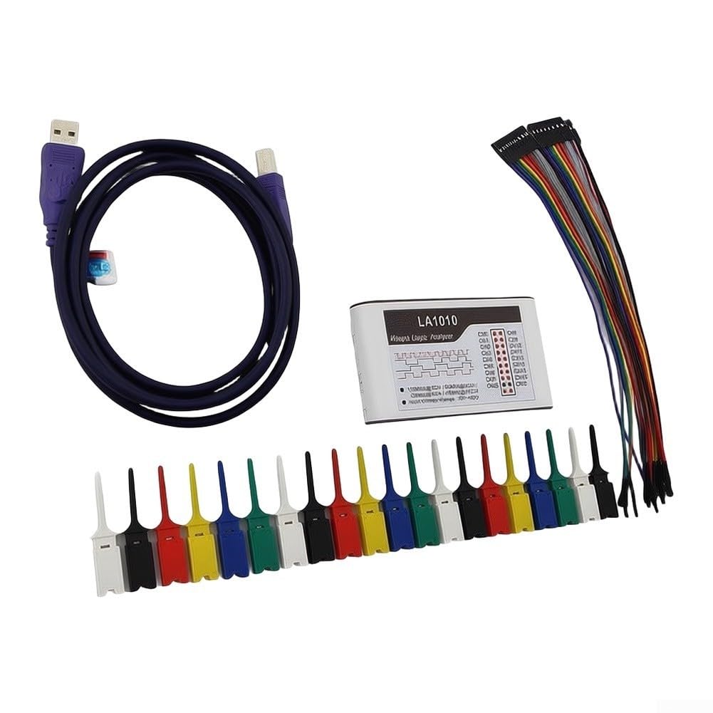 Analizador Lógico 16 Canales 100MHz USB LA1010