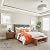 Eclipse Peel and Stick Carpet Tiles w/Attached Cushion, Easy DIY Install, Soft Residential Carpet, American Made, Seamless Appearance, Plush, Great for Area Rug (10 Tiles - 22.5 Square Feet, Sunset)