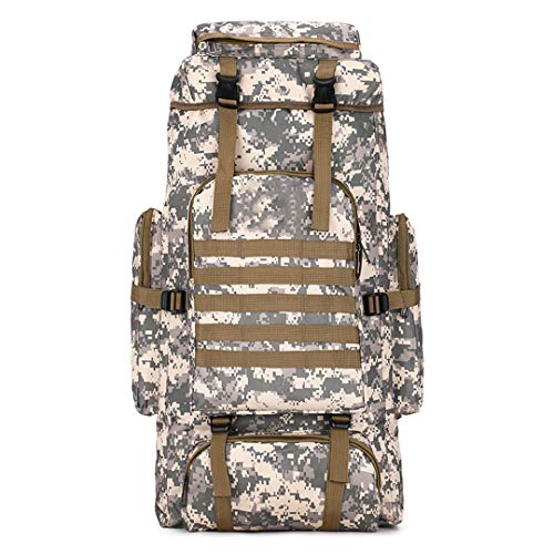 80L wasserdichte Outdoor Army Army Wander Camping Rucksack Reise Bergsteigen Reisesport Taschen CPU Camouflage