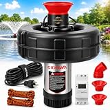 EIDOWA 1HP Floating Pond Fountain