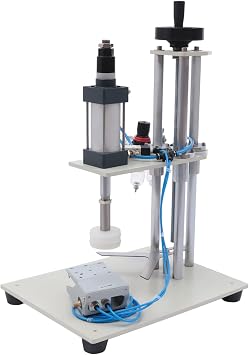 Fully Pneumatic Capping Machine Capper Metal Cap Press Bottle Sealing