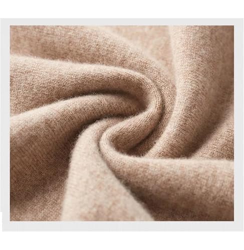 Men's High Neck Half Zip Pullover Sweater Contrast Color Thick Knitwear Casual Jumper Soft Fashion Style Knit Top4