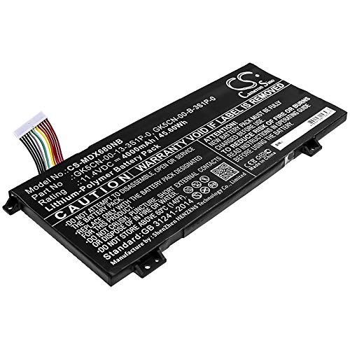4000mAh Battery Replacement for Machenike F117-FP6R F117-B1 F117 Break F117-FP6 F117-B6 F117-B2CK X8Ti Plus F117-FP6t F117-B3 F117-B F117-B6D F117-Break F117-FP GK5CN-00-13-3S1P-0 GK5CN-00-B-3S1P-0