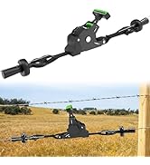 Magoleo Upgraded Fence Barbed Wire Stretcher Tool, Retractable Ratchet Wire Tensioner & Puller To...