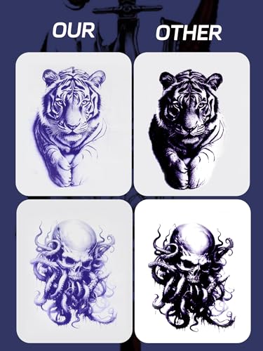 Papier de transfert tatouage 4 couches A4 pour imprimante thermique et stencil manuel