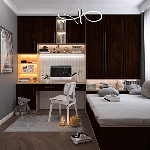 Image of Peel and Stick Wallpaper for Walls (45x300 cm) Pack of 1 | Waterproof Self Adhesive PVC Wallpaper for Bedroom, Living Room, Home, Office & Cupboard (Brown Textured)