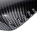 AstraDepot Replacement Front Kidney Grille Grill + Side Mirror Cover Cap Carbon Fiber Compatible with 2003 2004 2005 2006 BMW E46 2 Door Coupe Cabriolet LCI (Glossy Black M Color Dual Slat)