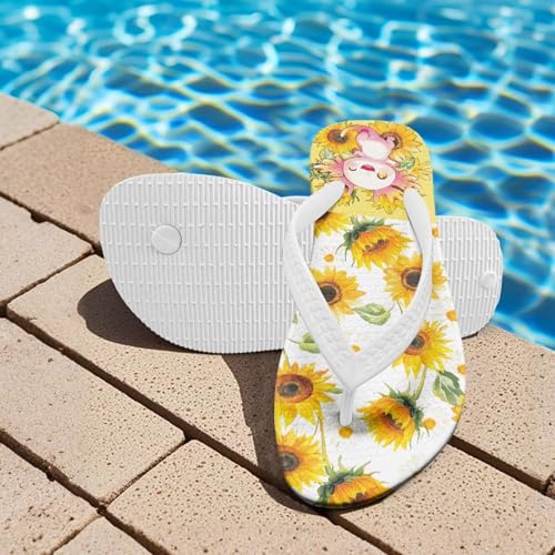 Boys Dinosaur Flip Flops Little Kids Summer Sandals Slip on Water Sport Slippers for Beach Pool Everyday4