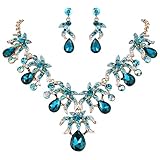 SPECIFICATIONS: Halskette: Chain Länge (Adjustable): 39.5cm(15.6in)-46cm(18.1in); Pendant Size: 5cm(2in)by16cm(6.3in). Ohrringe Size (Pierced): 1.7cm(0.7in)by4.2cm(1.7in). jede Ohrring Gewichte: 5g.