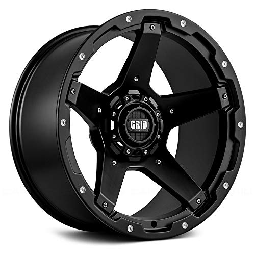 Grid GD04 20x9 -12 Black