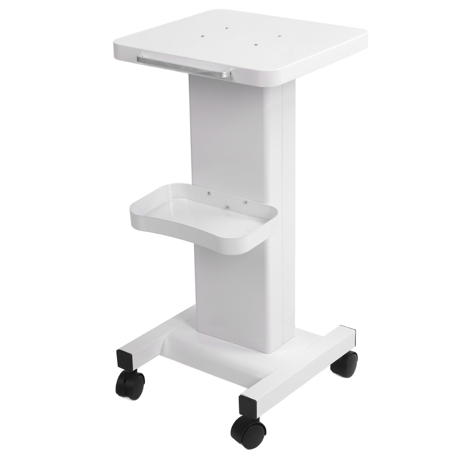 Hidyliu Carrello Carrello per Saloni di Bellezza con Ruote per Uso Professionale Spa con Ruote Elegante Ideale per Saloni di Bellezza Laboratori Ospedali Realizzato in Robusto Ferro Altezza 70 Cm