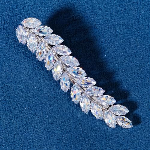 Pinza para cabello con cristales de circonia miniatura 1
