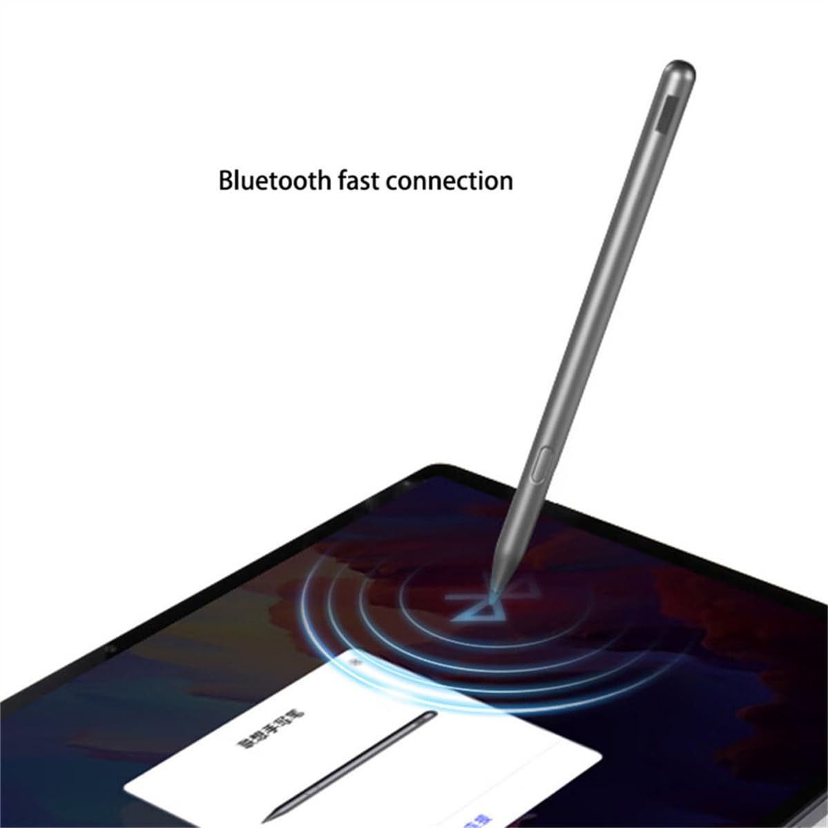 Penna stilo per Lenovo Tab P12-12,7 pollici TB370FU, penna stilo 4096 livello penna magnetica per Lenovo Tab Pen Plus grigio