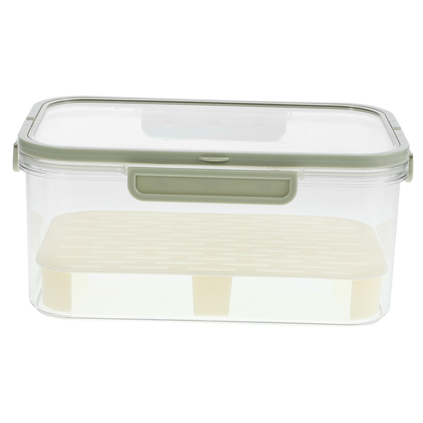 Amosfun 2st Schärfer Gefrierfach Snackbox Kühlschränke Kühlschrankboxen Kühlschrank Outdoor Lebensmittelbehälter Kühlschrank-organizer Für Obst Gemüsebehälter Obstbehälter Pp