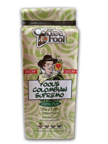 Coffee Fool's Decaf Swiss Water Colombian Supremo miniatura 1
