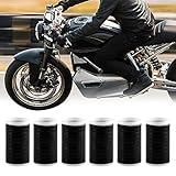 6pack Motorcycle Shifter Shoe Protector, Shrinkable Gear Shift Cover for Motorcycle Shoes, Boot Toe Protectors for Reduce Shoe Wear, Quick Install Rubber Pads for Motorbike Footwear
