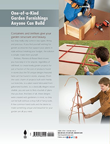 image for Cool Springs Press Trellises, Planters & Raised Beds: 50 Easy, Unique,