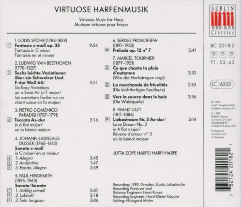 Virtuose Harfenmusik