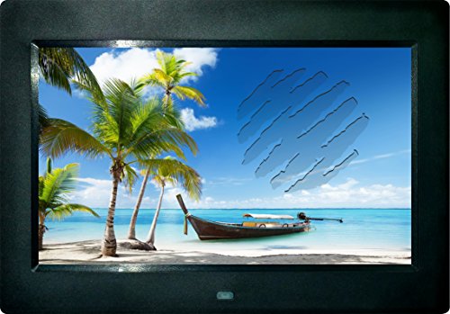 Bdf-101 10.1 negro marco fotográfico digital