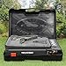 Portable Camping Stove & BBQ Grill – Butane/LPG Tabletop Gas Cooker for Camping, Caravans, Fishing, Picnics & Emergency Cooking, with Carry Case - Indoor/Outdoor use