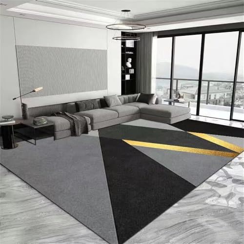 Objet déco de chambre bébé lavable et tapis de sol antidérapant gris - 2