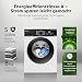 Bomann® Waschmaschine 8kg | 5 Jahre Motor-Garantie | Invertermotor-effizient, leise & langlebig | max. 1400 U/min | 15 Programme | Dampffunktion | LED-Display | Washing Machine | WA 7188 titan-schwarz