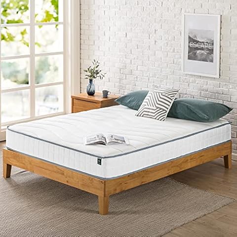 Zinus 8" Bonnel Hybrid Mattress with Foam Cover