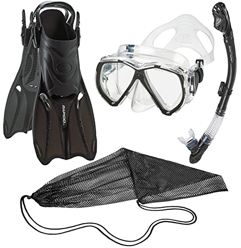 Phantom Aquatics Adult Mask Fin Snorkel Set