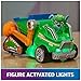 Paw Patrol: The Mighty Movie, Toy Garbage Truck Recycler with Rocky Mighty Pups Action Figure, Lights and Sounds, Kids Toys for Boys & Girls 3+