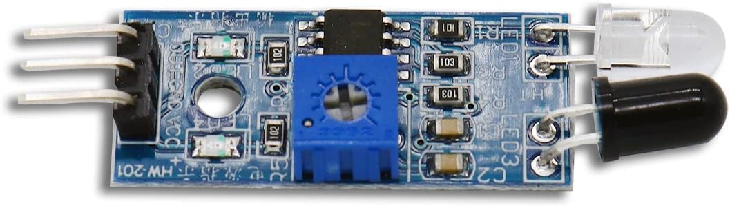 IR Infrared Sensor Module Reflective Photoelectric Light Intensity DIY Kit for Arduino UNO