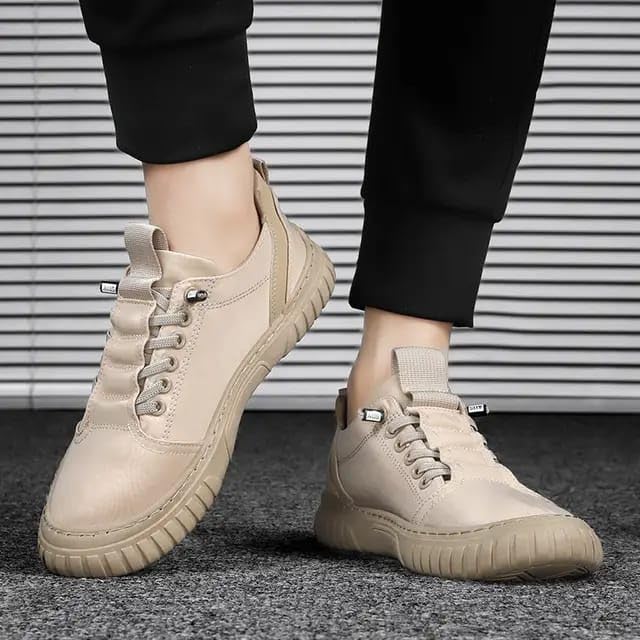 Image of Men's Casual Athletic Sneakers, Lace-up Design with Rubber Sole, Comfortable & Lightweight,Air Mesh Casual Shoes for Men,Soft Cushion Insole Casual Sneakers for Men (Multicolour)