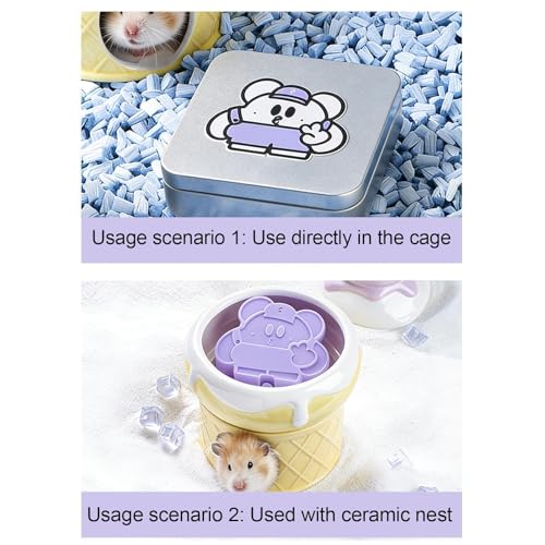 Cama de chinchilla con refrigeración de larga duración para el verano 5