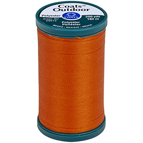 Hilo Coats Outdoor Living 200yd Naranja miniatura 1