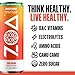 ZOA Zero Sugar Energy Drinks, Mango Splash - Sugar Free with Electrolytes, Healthy Vitamin C, Amino Acids, Essential B-Vitamins, and Caffeine from Green Tea - 12 Fl Oz (Pack of 12)