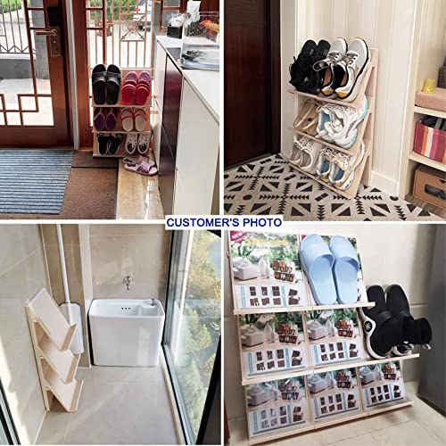 Étagère à chaussures extensible pour optimiser les petits placards - 3
