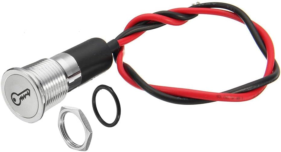 Acofuns 12 8mm LED Dash Panel Warning Light Indicator Lamp With Line And Symbol For Car Boat