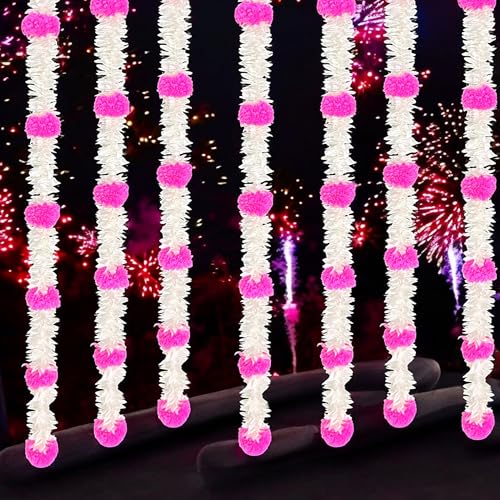 Image of Rajasthan Kraft Artificial Marigold with Gajra Hanging Decoration Pack of 7 | 38 Inch Long Traditional Festival & Wedding Home Dcor for Diwali, Makar Sankranti, Pooja & Griha Pravesh(RK-GJ3-7)