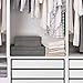 LEEFE Underwear Organizer with Lids, 2 Pack Sock Organizers