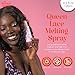 The Frontal Queen Lace Melting Spray, Ashy Lace Melting Spray for Lace Wigs, Lace Bond Spray, Extra Hold Lace Melting Spray Adhesive Wig, No Residue, Long Lasting Safe Formula - 4.2 oz