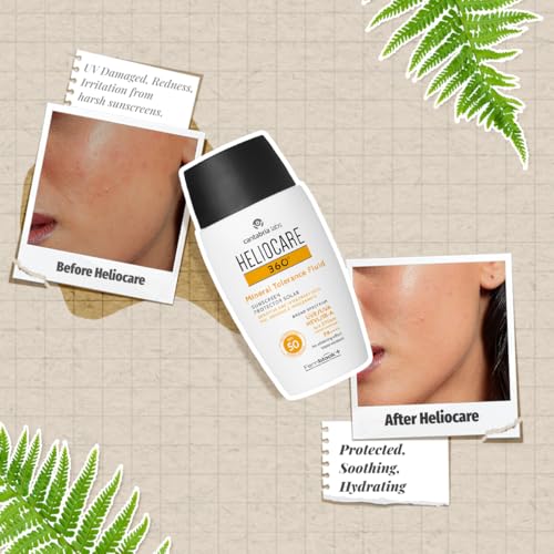 Derma Enzinger Heliocare Mineral Tolerance Fluid Mineralischer Sonnenschutz SPF 50 ohne Duftstoffe ohne Chemische Filter für atopische und… – Ansicht 5