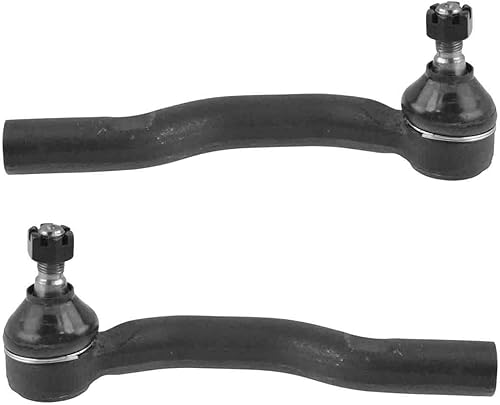 Miniatura 1076 de TRQ Juego de varillas de acoplamiento delanteras interiores y exteriores, 4 piezas, compatibles con Chevrolet Cruze 2016-2019 de 16-19 voltios