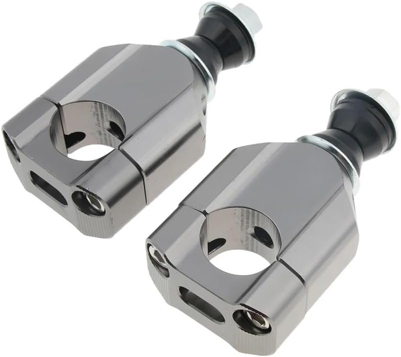 Motorcycle Bar Riser Clamp 28mm 1 1/8' Motorcycle Front HandleBar Mount Clamps Riser Adaptor Dirt Bike Clamp Aluminum