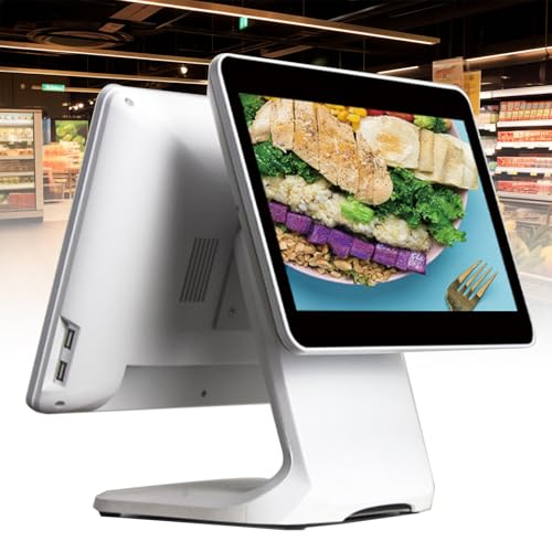Image of Dual-Screen Smart Cash Register,POS Systems,15.6 inch Cash Register Monitor,CPU N2930, 4gb Ram, 64gb Ssd, Cash Register Resolution,for Retail, Restaurant, Store POS Systems for Small Business