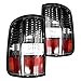 Sherman 579B-190P - Black/Red LED Tail Lights