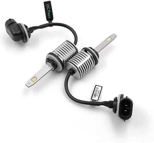 Miniatura 2 de NSLUMO 881 Bombillas LED antiniebla de repuesto para Hyundai Santa Fe Elantra Tucson Genesis Coupe 2007-2012, 20 W, 10000 Lm, 6500 K, blanco súper