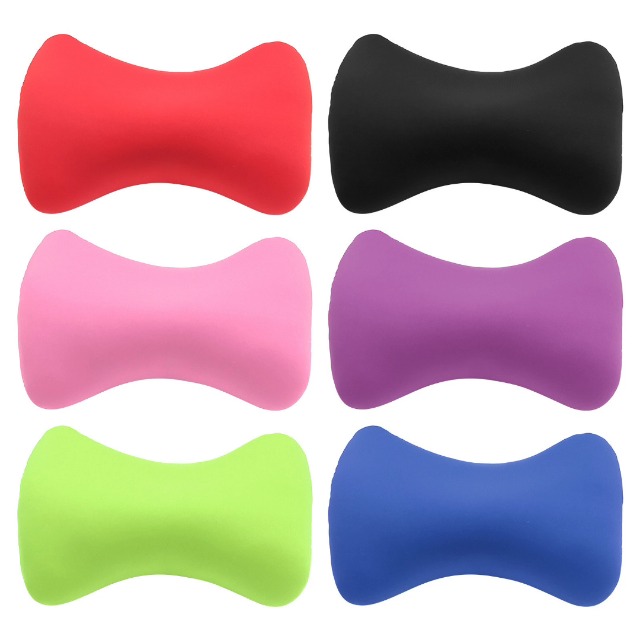 Almohada de microperlas 15x8 pulg para viaje suave miniatura 7
