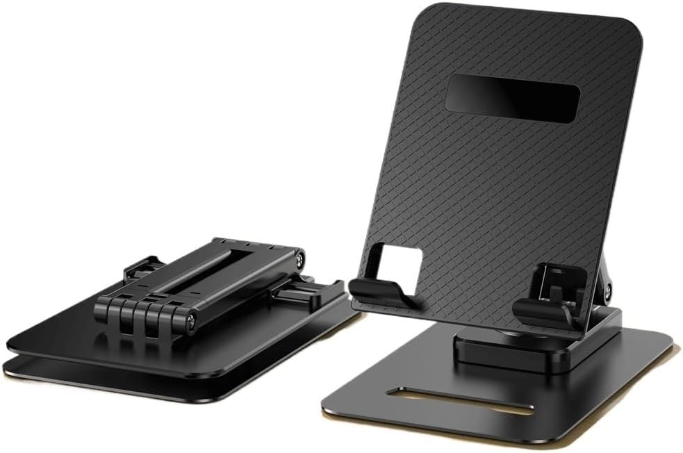 Mobile Phone and Tablet Stand Foldable, Rotating, Portable Desktop Aluminum Alloy Lazy Person