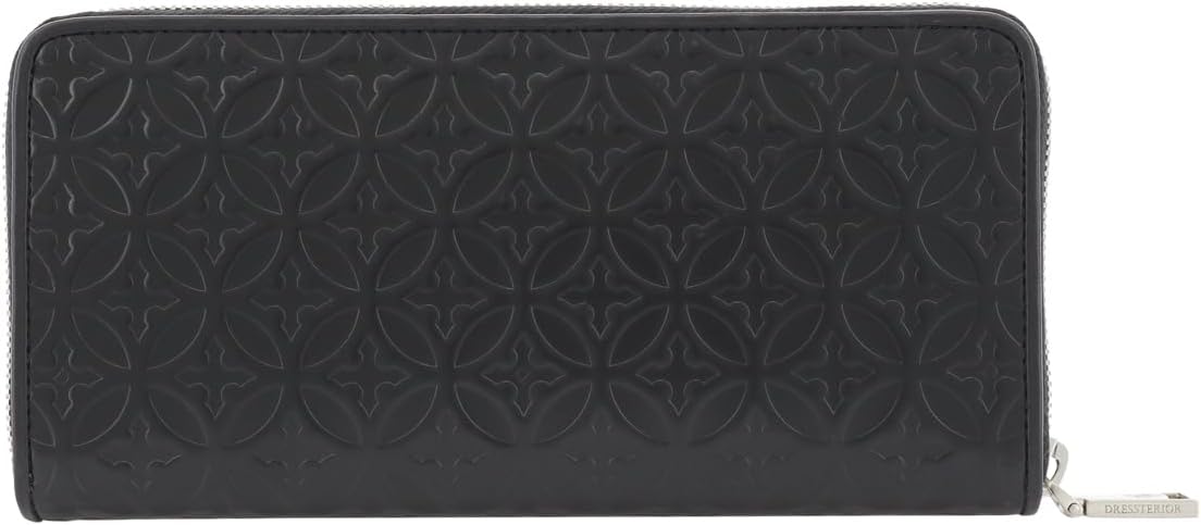 【未使用】ドレステリア　ウェルシュ　エンボス　長財布　ラウンドファスナー Amazon | [ドレステリア] 長財布 ラウンドファスナー 本革 ウェルシュ