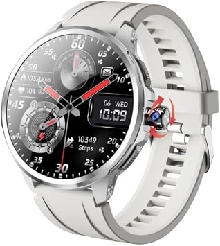 2025 New H99 Smart Watch 1.95 inch Amoled large Screen 190  Rotating Camera GPS Position Health monitoring Whatsapp Tiktok Smartwatch Silver,8GB+128GB